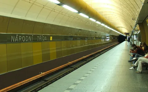 Národní třída w Pradze