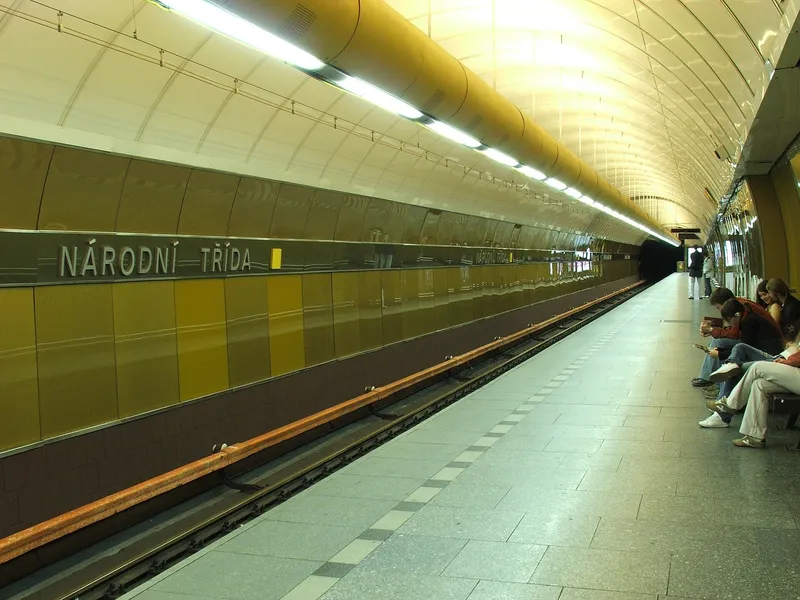 Národní třída w Pradze