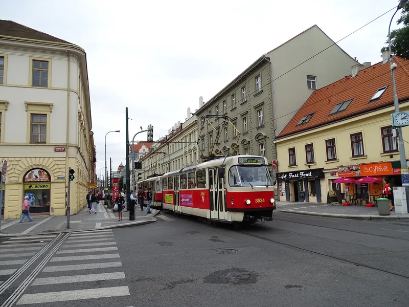 Plac Karlínský w Pradze