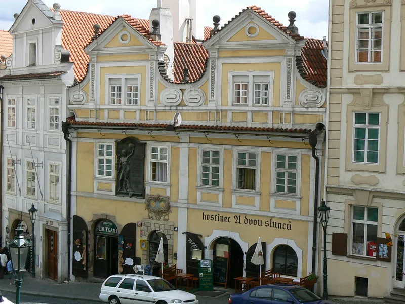 Ulica Nerudova w Pradze